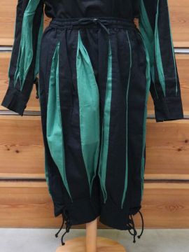 Landsknecht trousers Morold black-green