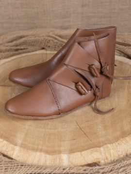 Viking shoes Jorvik with thick leather sole