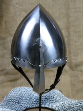 Nasal helmet "St. Wencelass", 2 mm steel