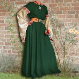 Johanna dress forest green