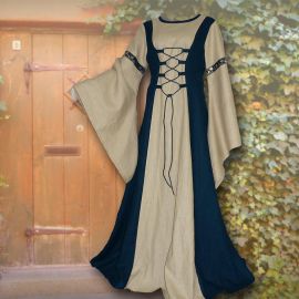 Dress Katharina navy-sand