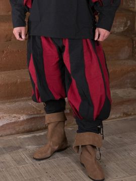 Landsknecht trousers black-red