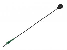 LARP arrow with green fletching