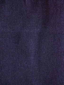 Linen fabric by the meter - navy blue