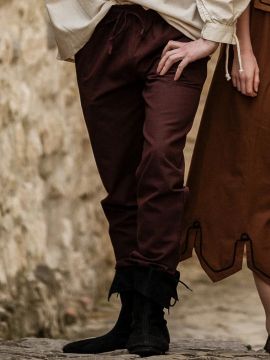 Medieval trousers dark brown