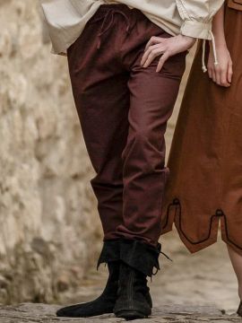 Brown medieval trousers in 4XL