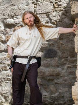 Short medieval shirt natural L