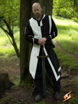 Black and white tunic