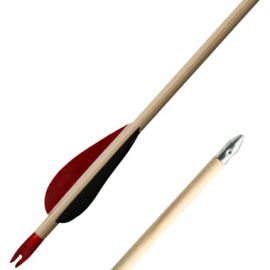 Wooden arrow 28 INCH - SINGLE