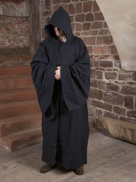 Mage coat made of cotton black