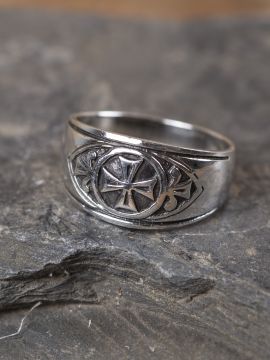 Templar Cross" ring