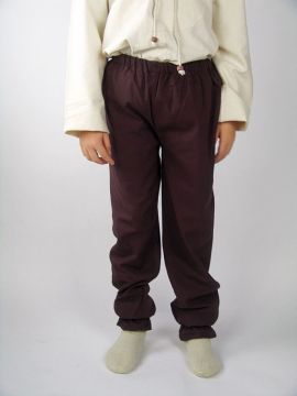 Knight's trousers for children brown