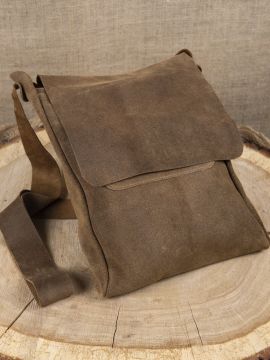 Large shoulder bag - handmade