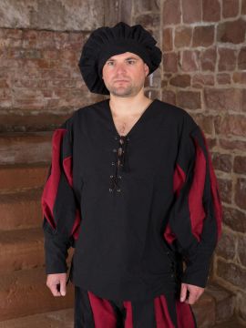 Landsknecht shirt black/red XXXL