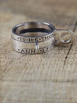 Farmer's ring - solid sterling silver