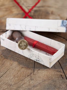 Seal with sealing wax - gift box Lily