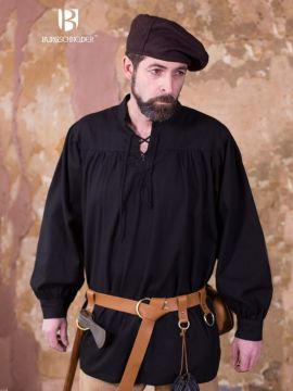 Lace-up shirt Störtebecker black