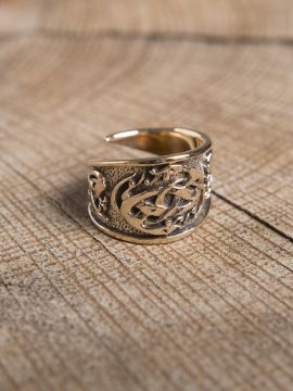 Celtic bronze ring