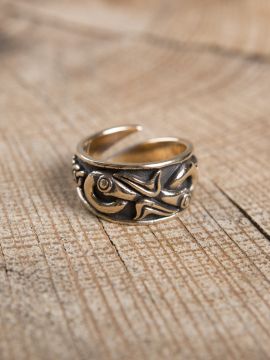 Bronze Viking ring