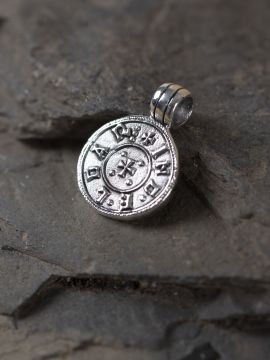 Pendant Viking coin silver