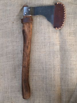 Burnished large throwing axe