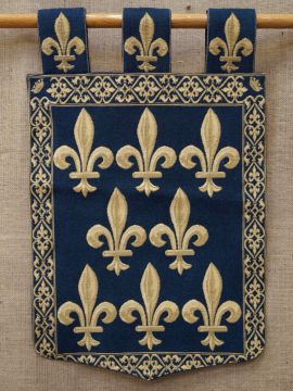 Tapestry Fleur de Lys