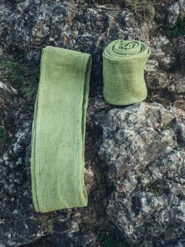 Viking calf wrap "Jannik" green