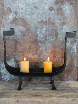 Candlestick Viking ship