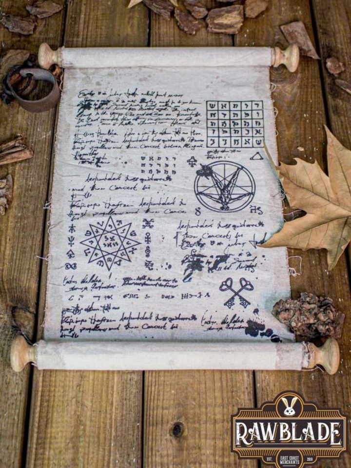 Witchcraft" scroll