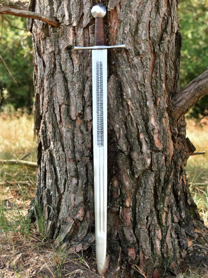 River Witham knight's sword with scabbard, 13th century