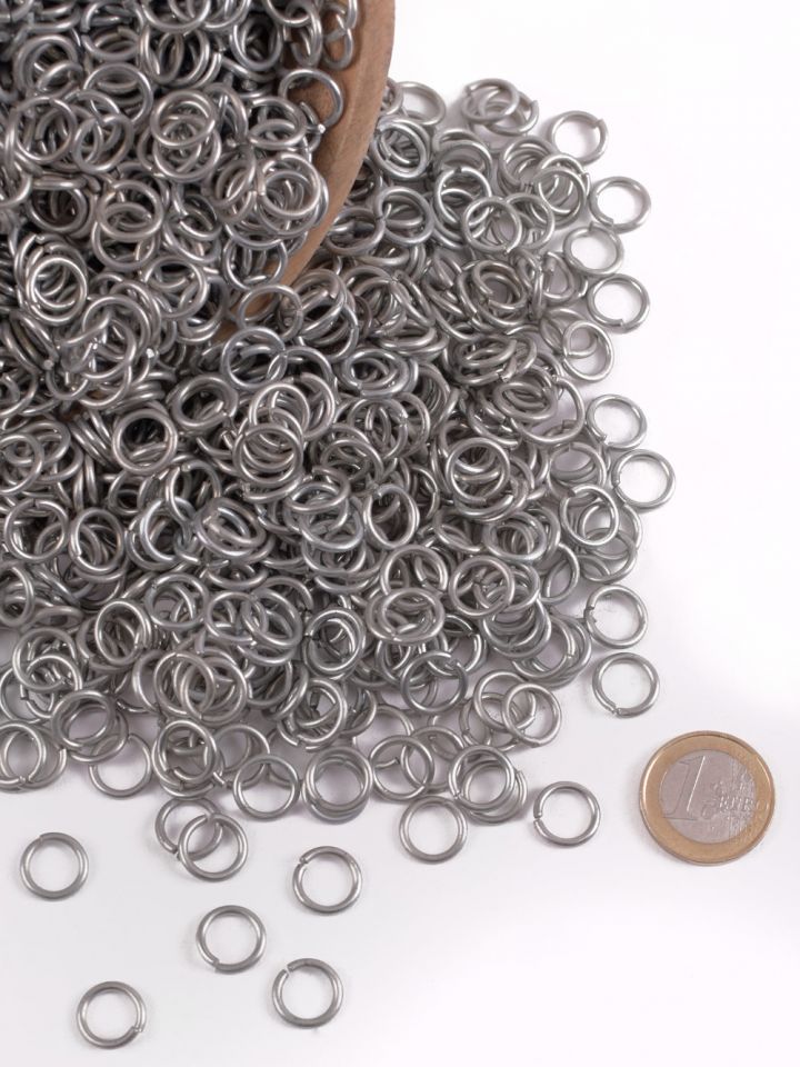 Chain rings, non-riveted, galvanized,