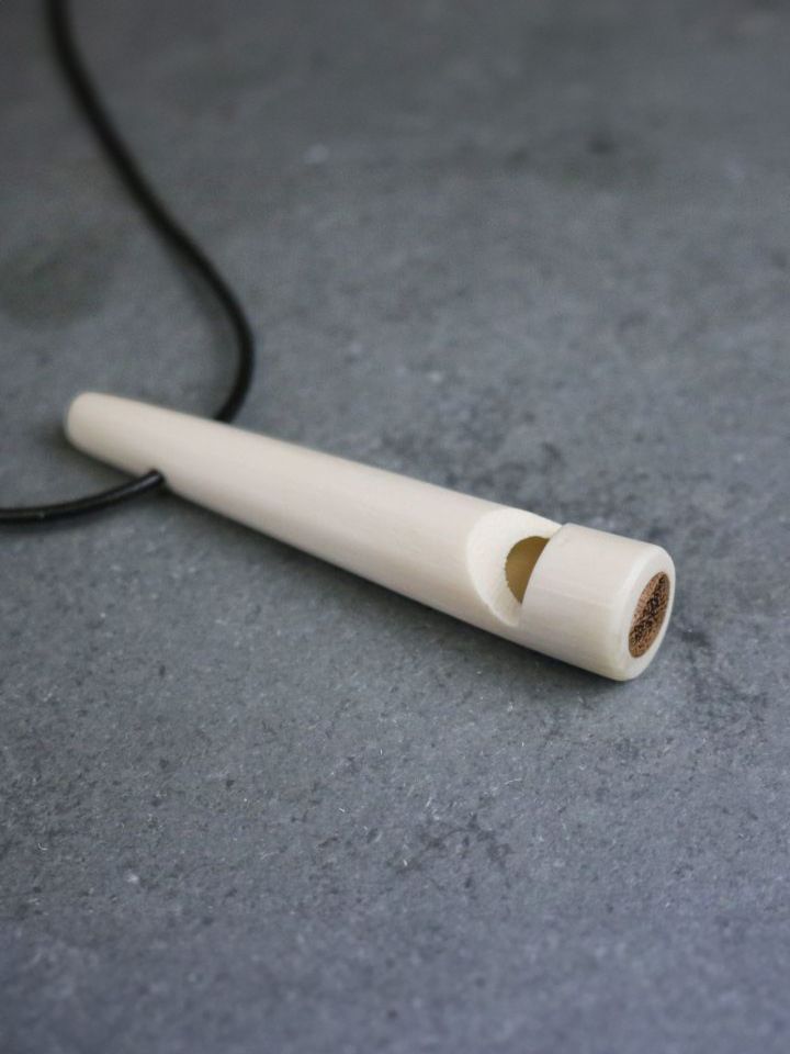 Medieval pipe made from bone