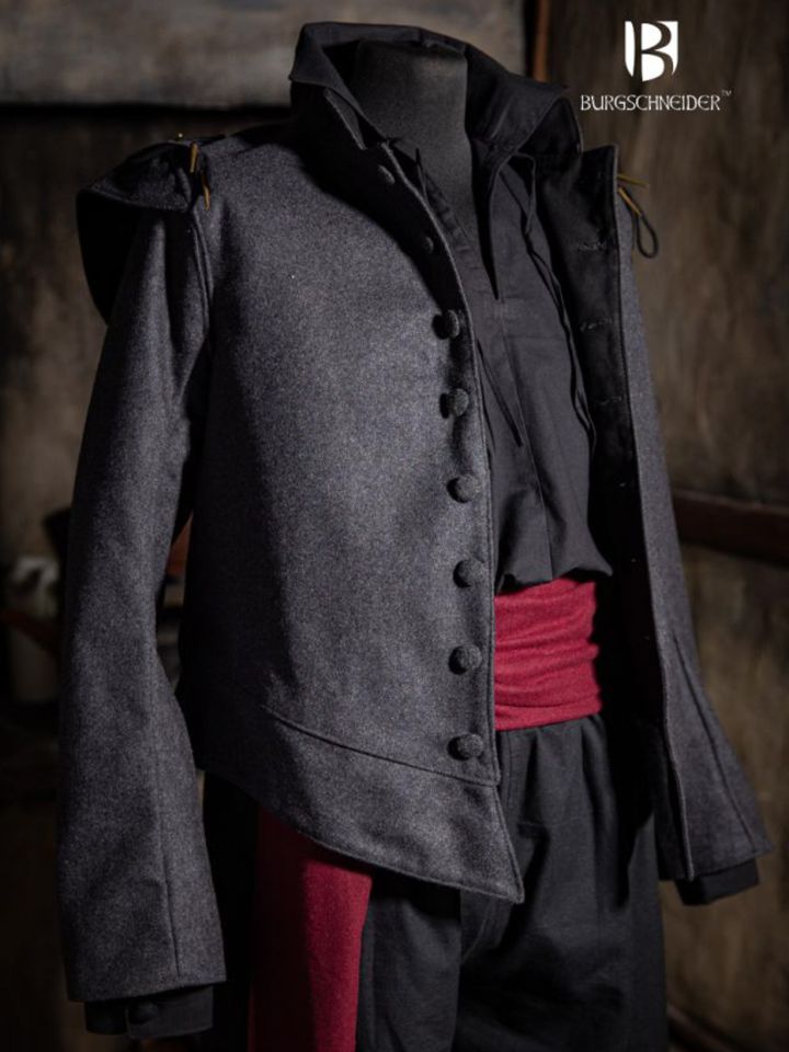 Musketeer jacket Quentin gray