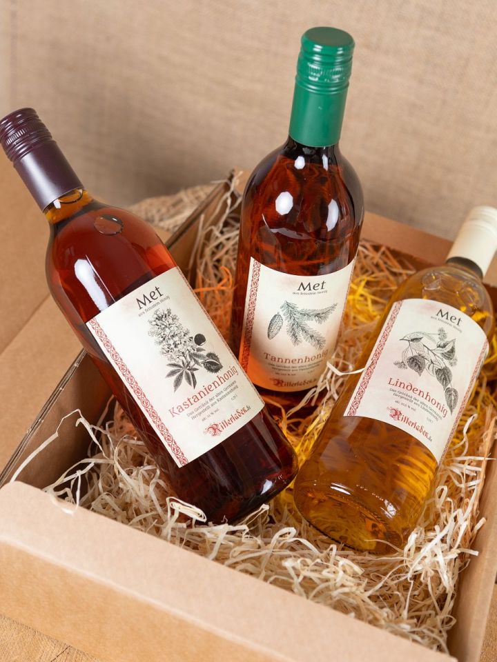 Small mead tasting set "Forest honey" without gift box