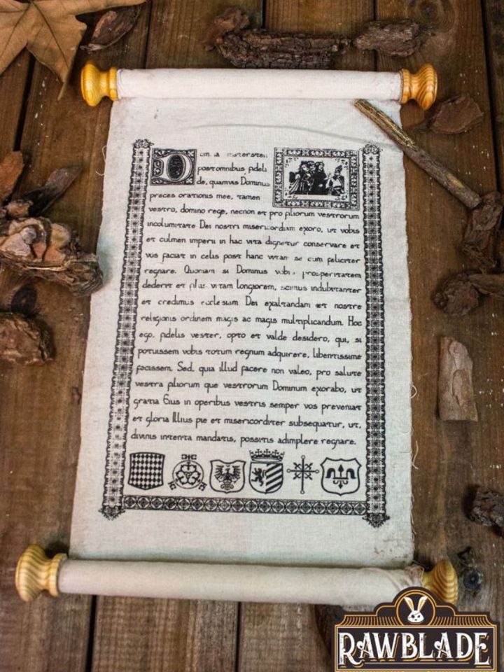 Medieval" scroll