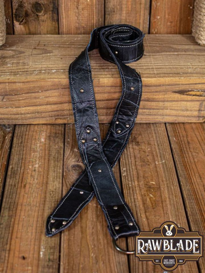 Hunter ring belt black