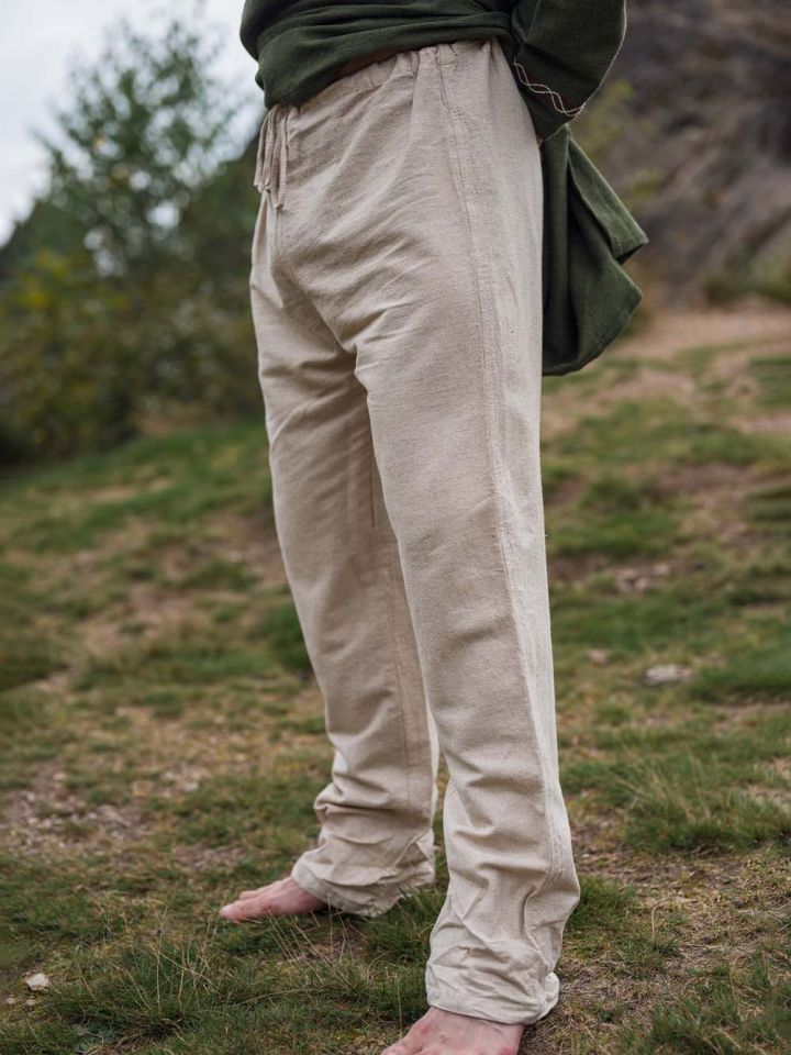 Linen trousers Asmund natural L