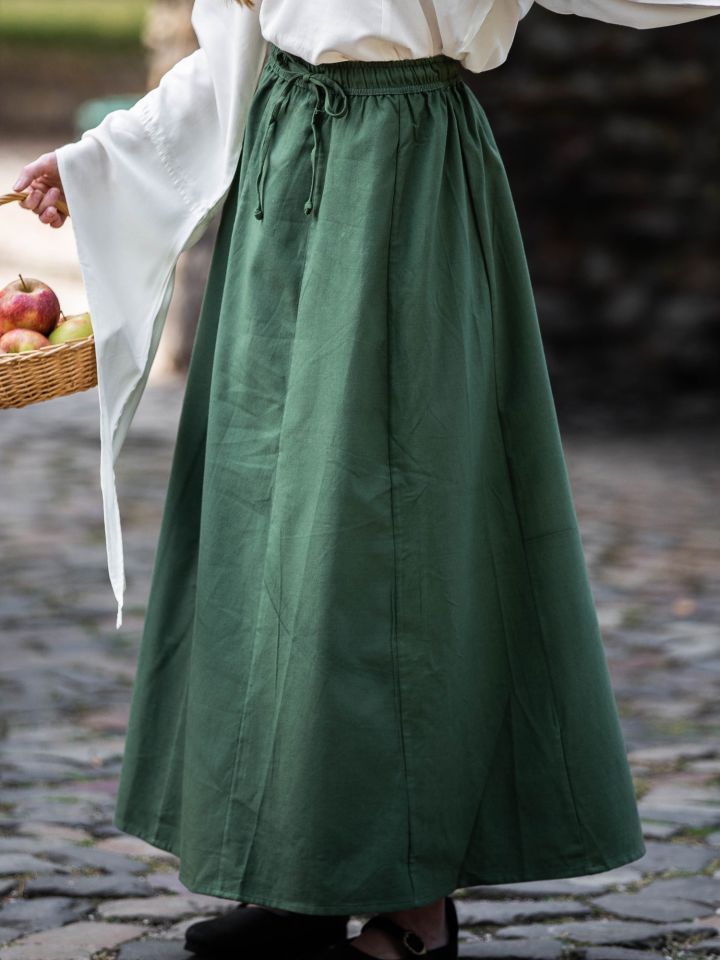 Medieval skirt green