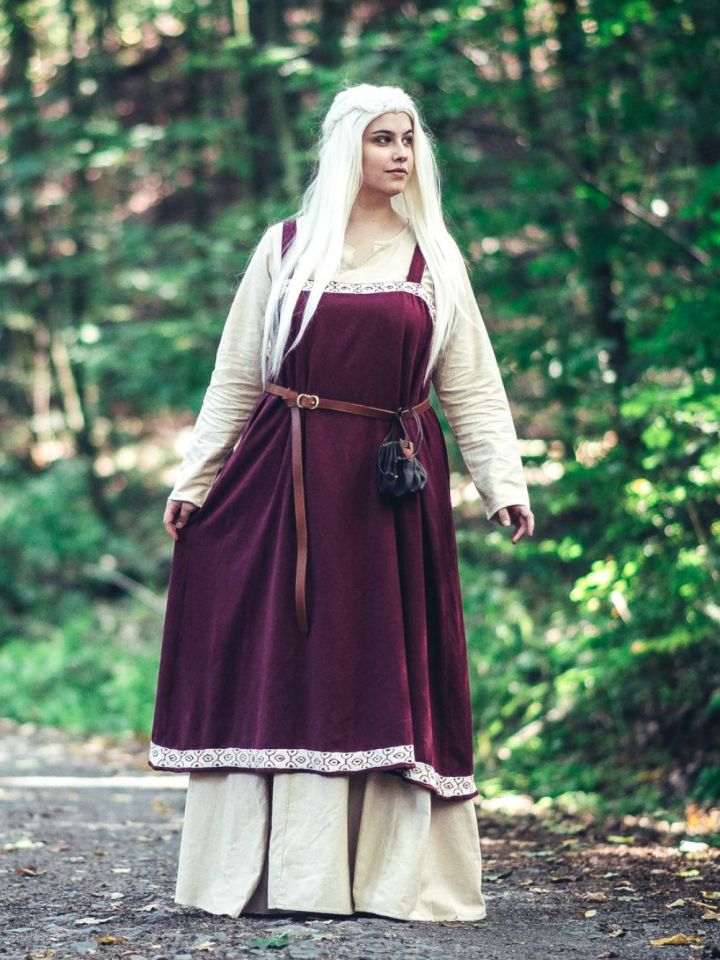 Viking overdress Hetja red