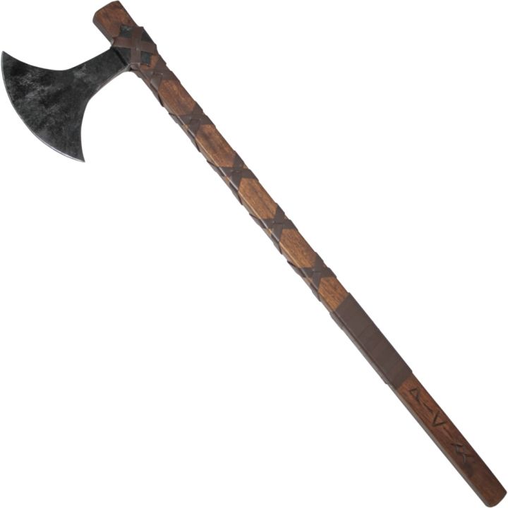 Danish axe with leather winding