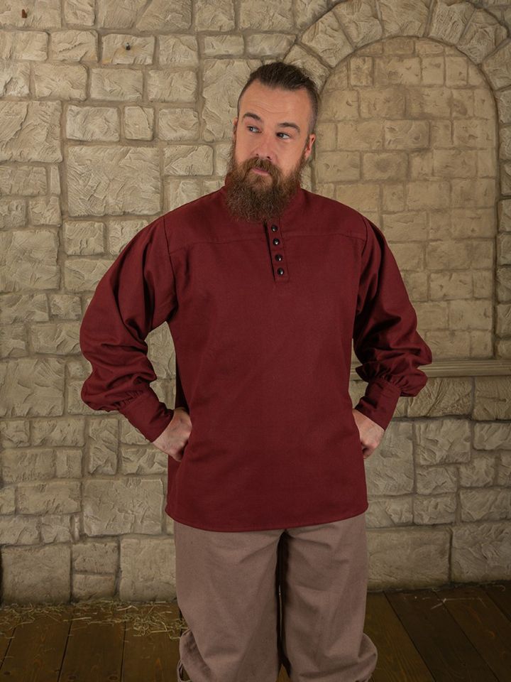 Shirt Bartold bordeaux XXXL