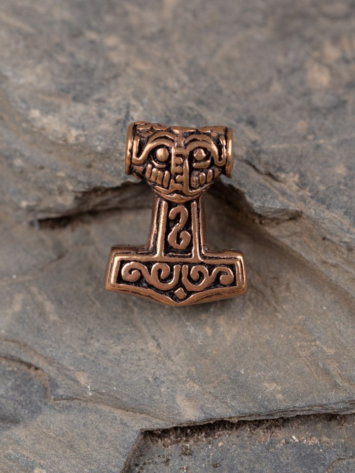 Viking bead Thor's hammer