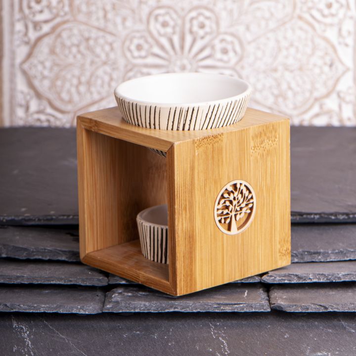 Bamboo aroma lamp