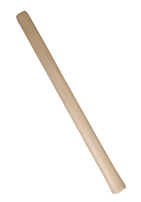 Axe shaft made from hickory wood