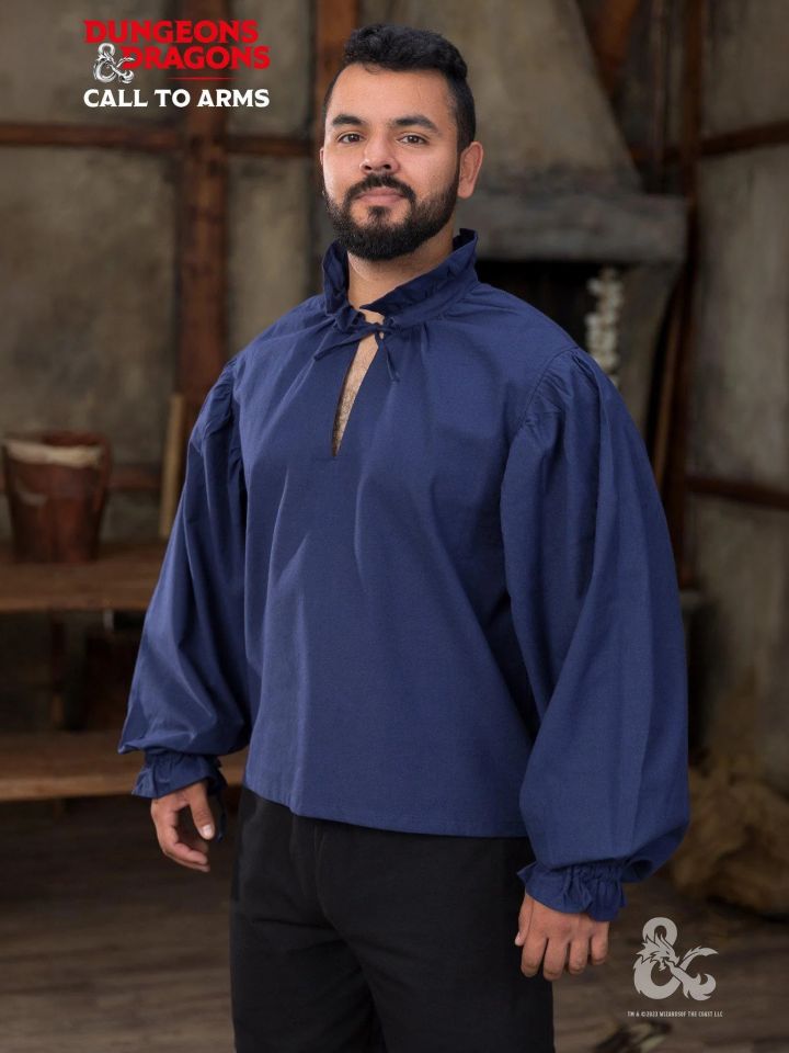 D&D Bard Shirt Blue