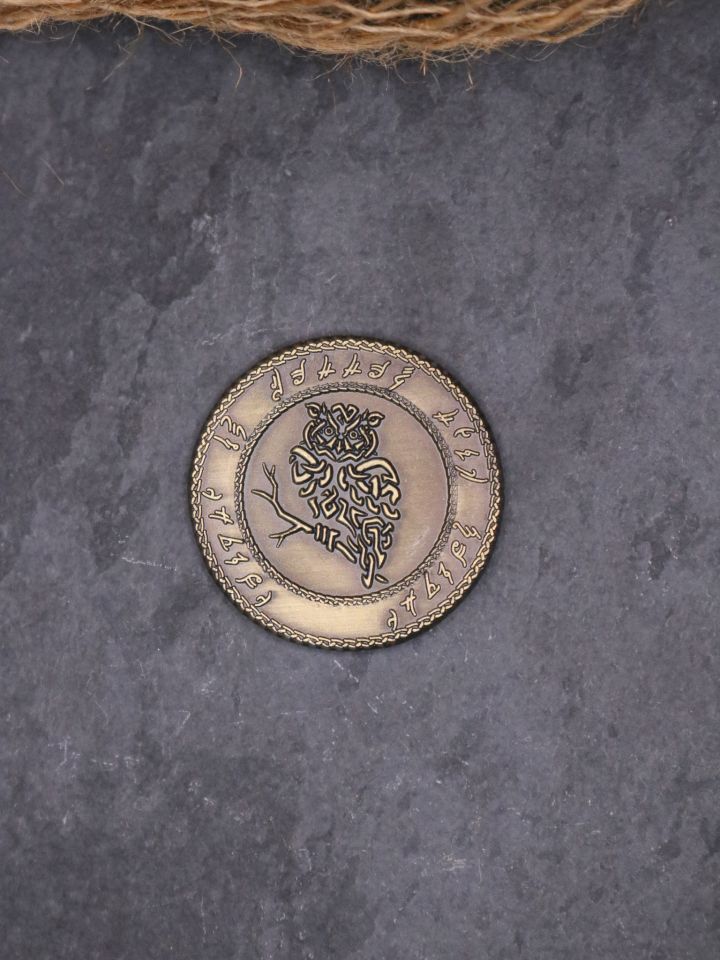 LARP coin "Elf" gold