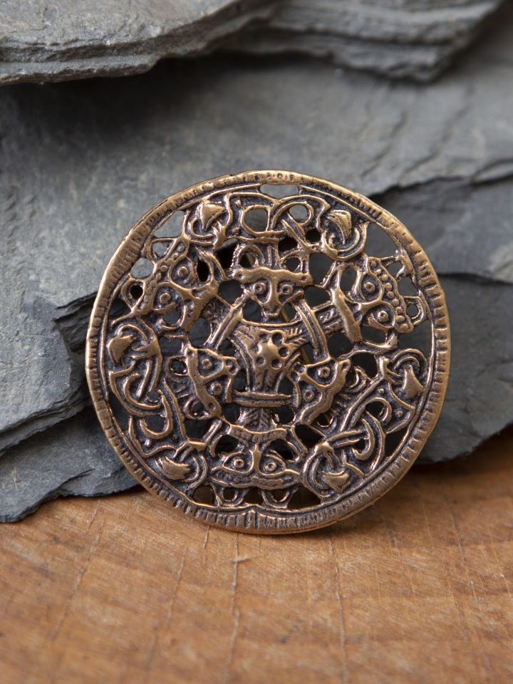 Viking brooch in Borres style