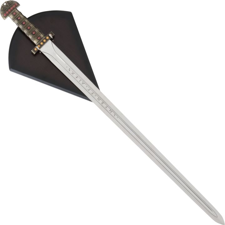 Viking sword with wall mount