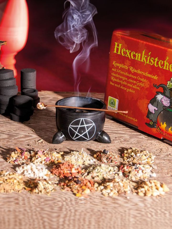 Incense set witch box