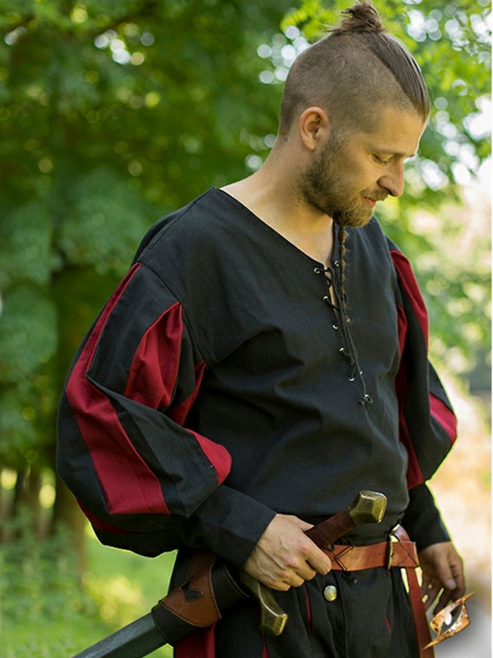 Shirt Landsknecht black-red S